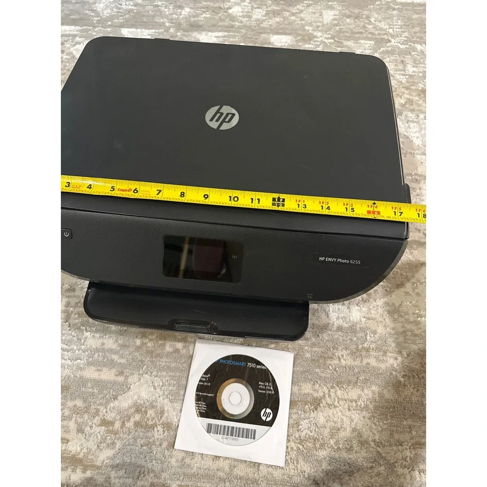 HP ENVY Photo 6255 All-in-One Wireless Inkjet Color Printer K7G18-64001 Black